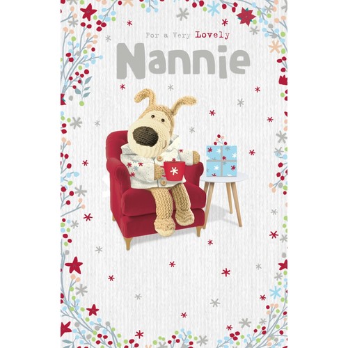 Boofle with coffee mug nannie - with,