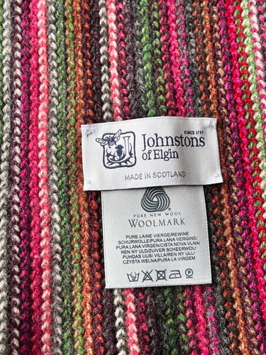 Vintage wool scarf johnstons - wool,