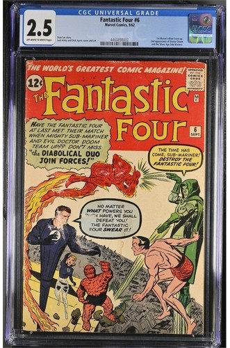 Fantastic four cgc 2 - #6,
