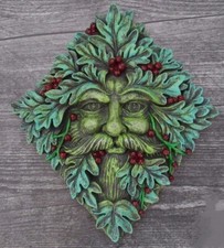 Large Yuletide Green Man Wall