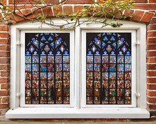 3D Arched Palace A466 Window