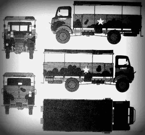 Bedford qld ton 4x4 - qld,