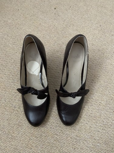 Chocolate brown shoes wallis - shoes,