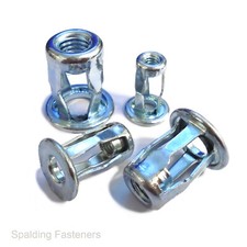 JACK NUTS THREADED INSERT SCREW ANCHORS M4 M5 M6 M8 - BLIND SPIDER NUT - RIV NUT