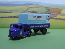 Corgi 1940's Eskimo Foods Scammell Scarab with box trailer