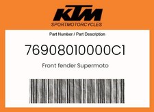 KTM Genuine Front Fender