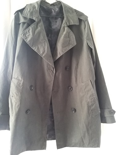 Zara trench jacket - zara, dark