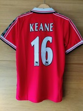Man United 1998 Home #16 Keane