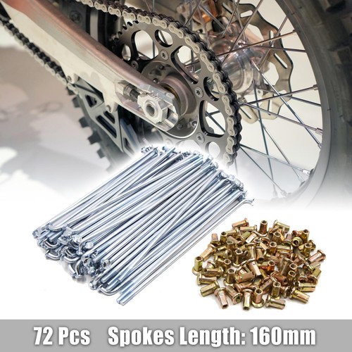 72pcs silver tone 4mm thread - 72pcs,
