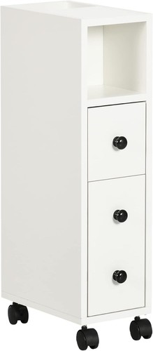Bathroom cabinet slim storage - bathroom,