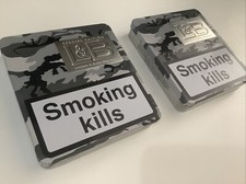 Lambert And Butler L&B Military Camouflage Tobacco Cigarette Tin Grade A Rare x1