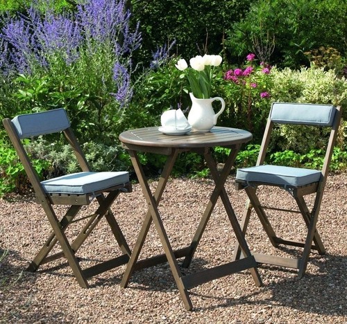 Wooden bistro garden folding - wooden,