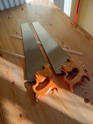 Pair lie nielsen - panel, saws