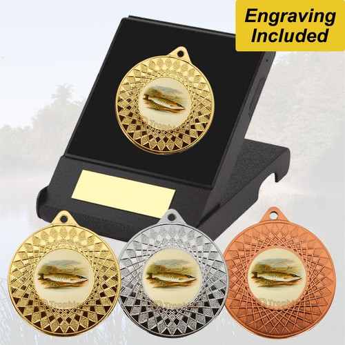 Pike fishing medal - medal, in