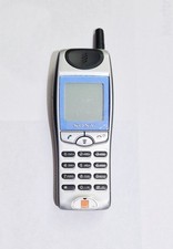 Sony CMD-J5 Silver & Blue Vintage Mobile Phone In Good Condition - No Charger