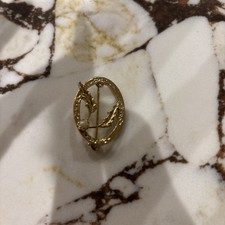 Sarah Coventry Gold Tone White