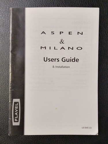 Flavel aspen milano gas oven - milano,