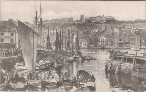 Yorkshire postcard whitby - postcard:,
