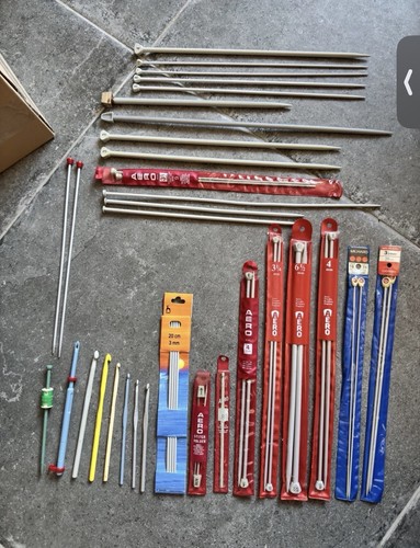 Vintage aero knitting - knitting, needles
