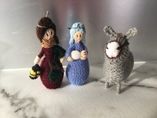 Hand knitted christmas - hand-knitted,