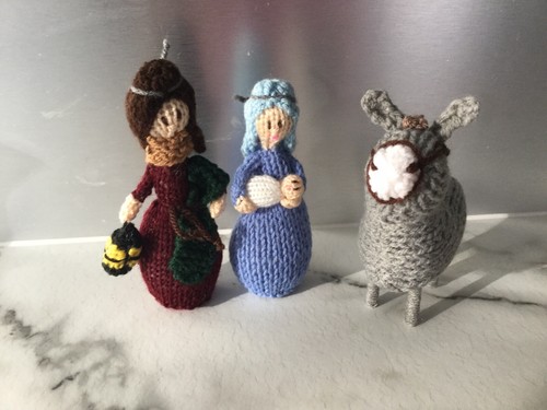 Hand knitted christmas - hand-knitted,
