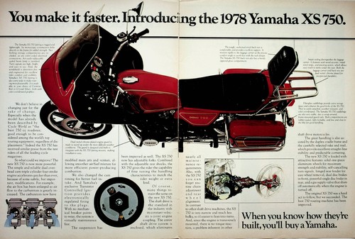 1978 yamaha xs750 2 - -, 2-page