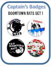 Set of 4 Boomtown Rats Punk
