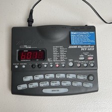 Zoom RhythmTrak RT-123 Drum Machine Working (Unit Only)  Made In Japan / MIDI