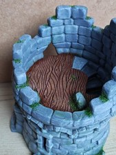 Painted Ruined Tower - Fantasy