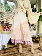 Layered Hippie Maxi Skirt