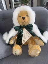 Hermann Spielwaren Winter Wonderland Bear Collectible Teddy Bear with Tags