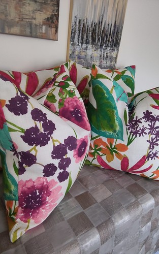 Set new handmade cushion - set, new,