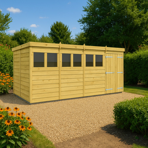 Total sheds pent super fast - super,