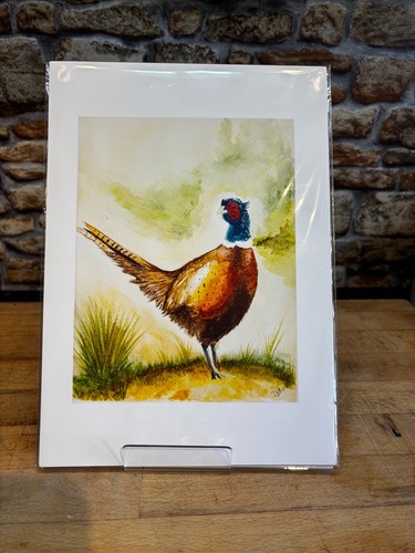 Print pheasant in - a4,