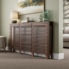 Radiator Cover Walnut Modern
