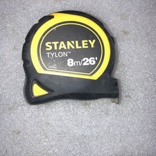 Stanley 8m/26ft Tape Measure  25mm Tylon Blade, hardly used 