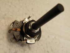 Iskra 25mm 2.2K Log Single Gang Panel Potentiometer Spindle =6mm  14g CQ17