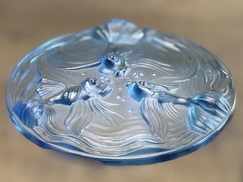 Verlys art deco blue - ,