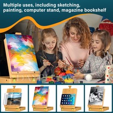 Wooden Table Box Easel -