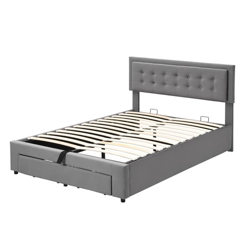 Ottoman storage gas lift bed - ottoman,