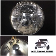 CLASSIC MINI 7″ SEALED BEAM HEADLAMP LIGHT UNIT RHD 13H3471A 1959-90 SINGLE 6A3