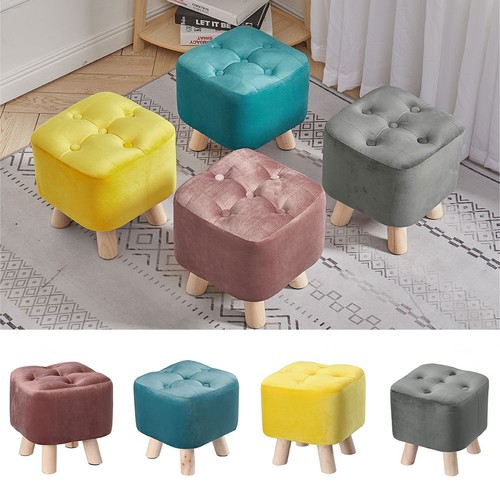 Square ottoman footstool - square,
