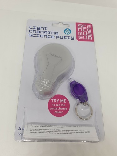 Light changing science putty - changing,