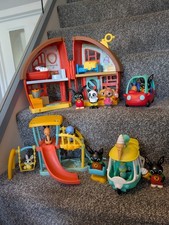 CBeebies Bing Bunny Playsets House Playground Flops Car Gilly's Ice cream Van 