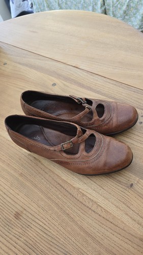 Clarks tan brown slip mary - clarks,