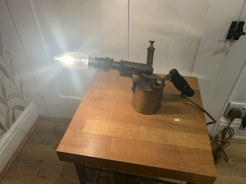 Vintage upcycled blow torch - blow,