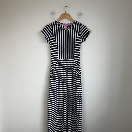 Joules navy white striped maxi - joules,