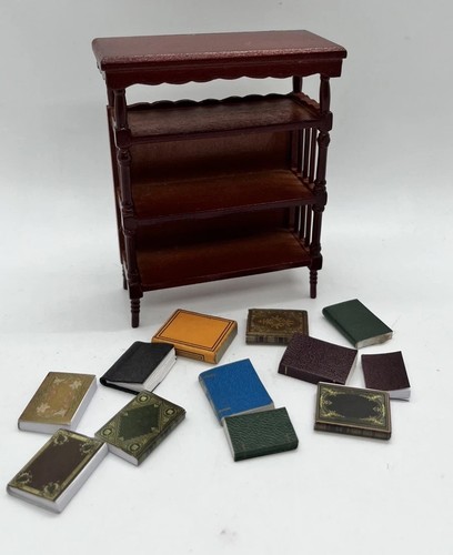Dolls house furniture bookcase - furniture,
