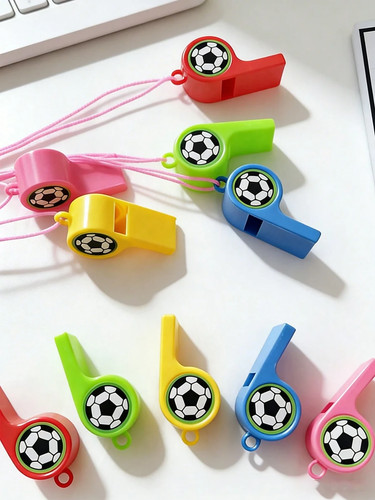 24pcs football whistles - whistles, party
