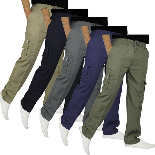 Mens new elasticated cargo - new,